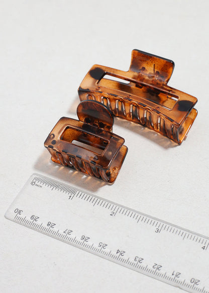 Everyday Mini + Midi Hair Claw Clip Set
