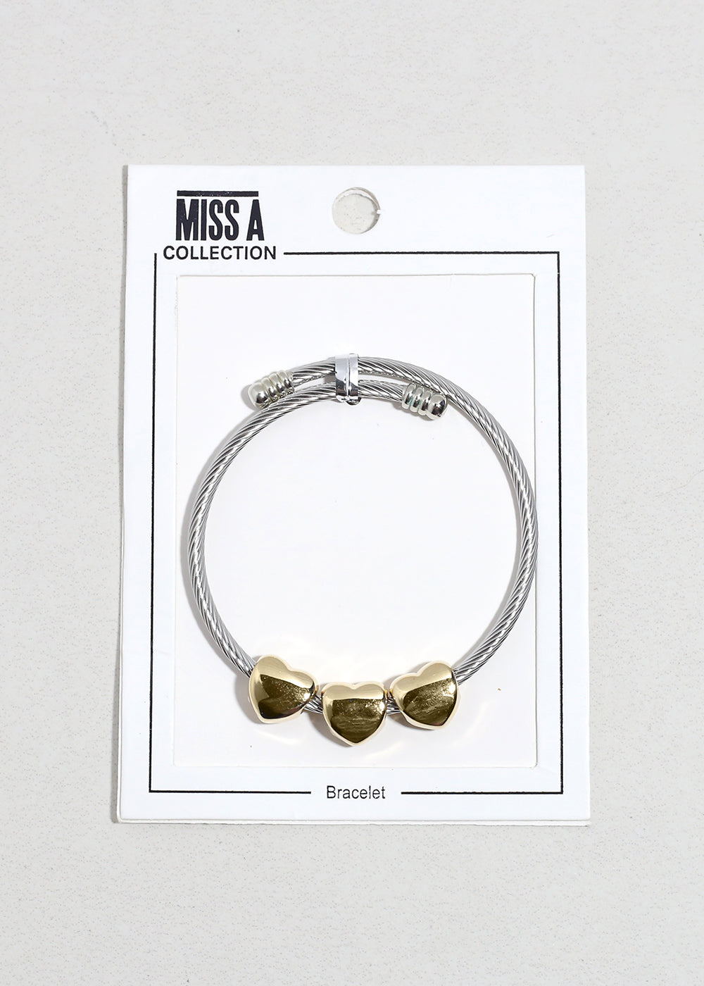Heart to Heart Cable Bracelet
