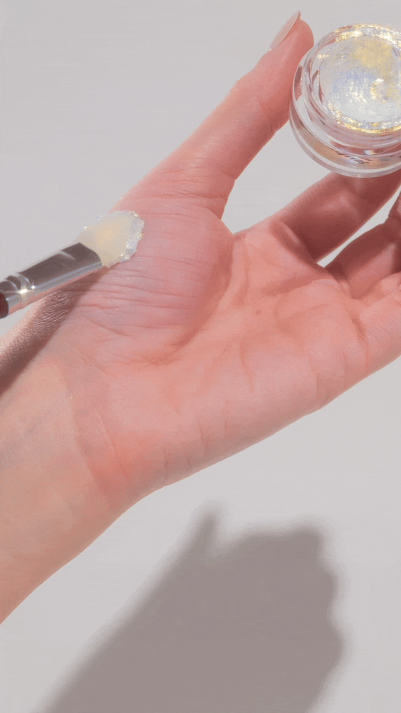 Stardust Chroma Flakes (Gold/Blue White) - Duochrome Pigment - Glisten Cosmetics