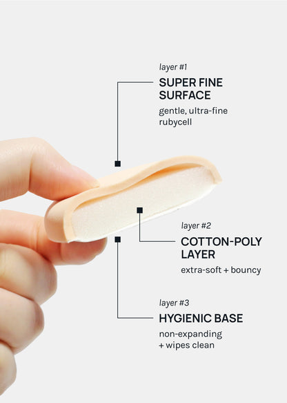 a2o Lab Silky Cloud Sponge – Peach