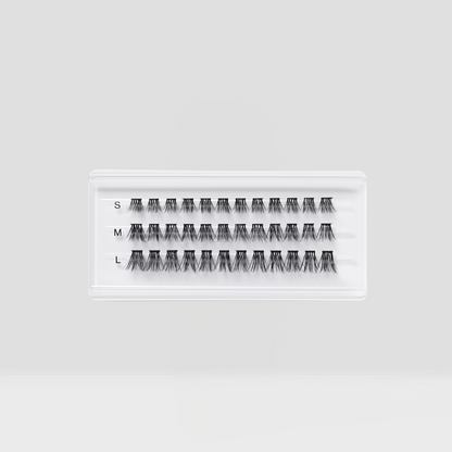 Casually Lashed Lash Clusters