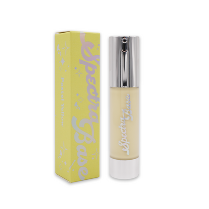 Pastel Yellow Spectra Base - Colourful Foundation - Glisten Cosmetics