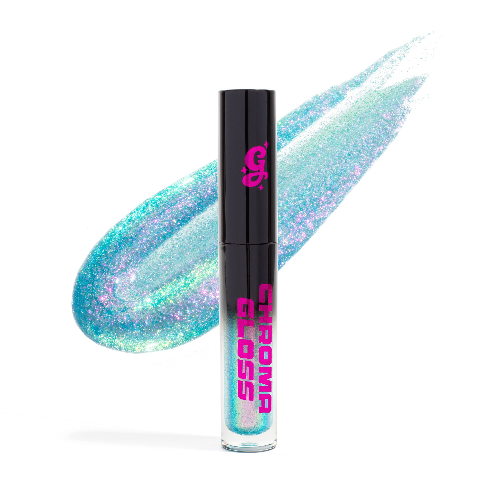 Stella Chroma Gloss (Blue/Pink) - Multichrome Lip Gloss - Glisten Cosmetics