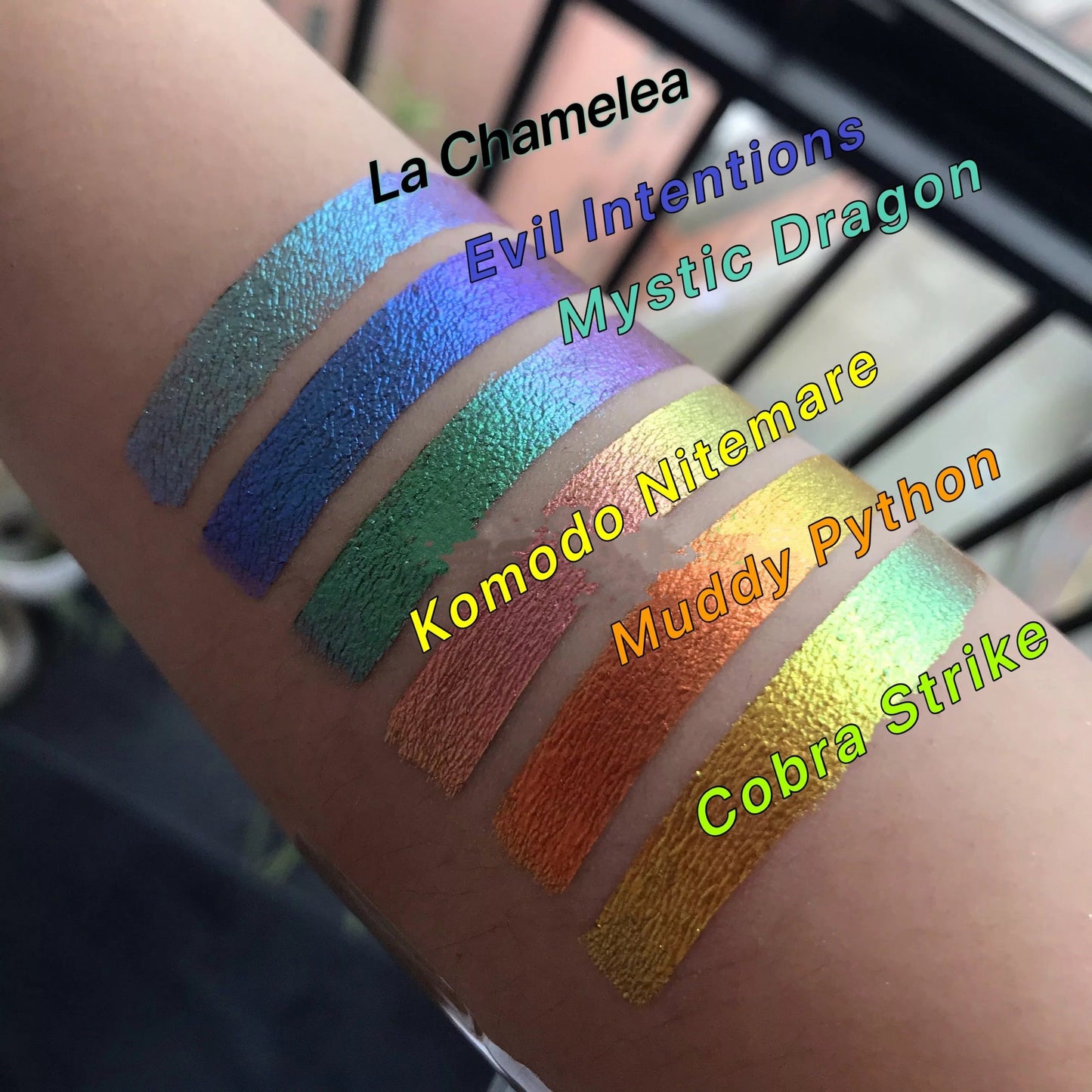 Inked Doll Cosmetics - "EVIL INTENTIONS" Deadly Venom LIQUID LAVA Effect Pigments