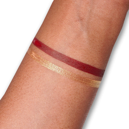 Vault (Gold & Dark Red) Split Liner Pan