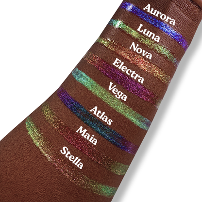 Atlas Chroma Gloss (Blue/Purple) - Multichrome Lip Gloss - Glisten Cosmetics
