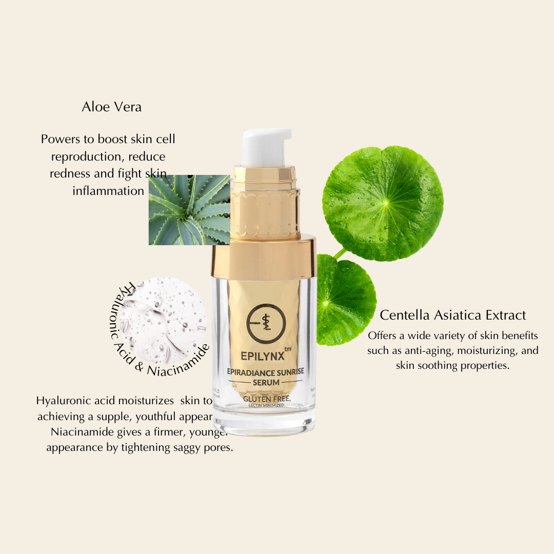 EpiLynx - Sunrise Nourishing & Firming Serum for Sensitive Skin - Radiant Glow & Hydration