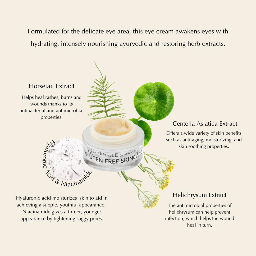 EpiLynx - Vegan EpiSilk, Crystal Wrinkle Smoothing Eye Cream - Intense Brightening and Firming Wrinkle Fix for Sensitive Skin