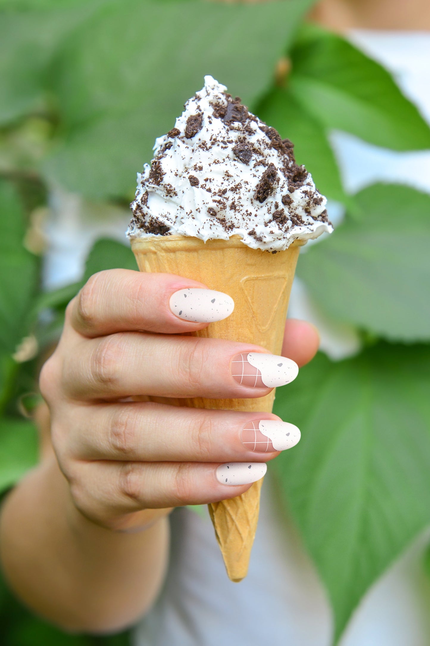 Bonmuz - Sundaes and Cones | Soft & Durable Press-On Nails