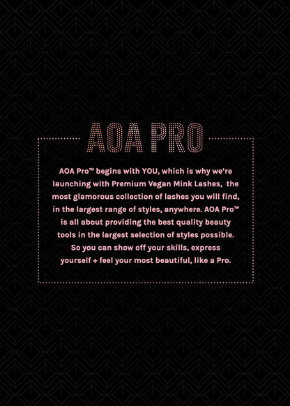 AOA Pro Magnetic Eyeshadow Palette - Black Small