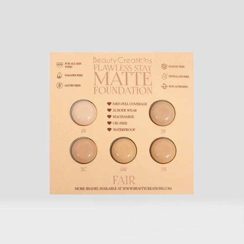 Flawless Stay Matte Foundation Group Samples