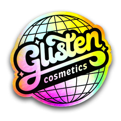 Glisten Logo Sticker Bundle - Holographic - Glisten Cosmetics
