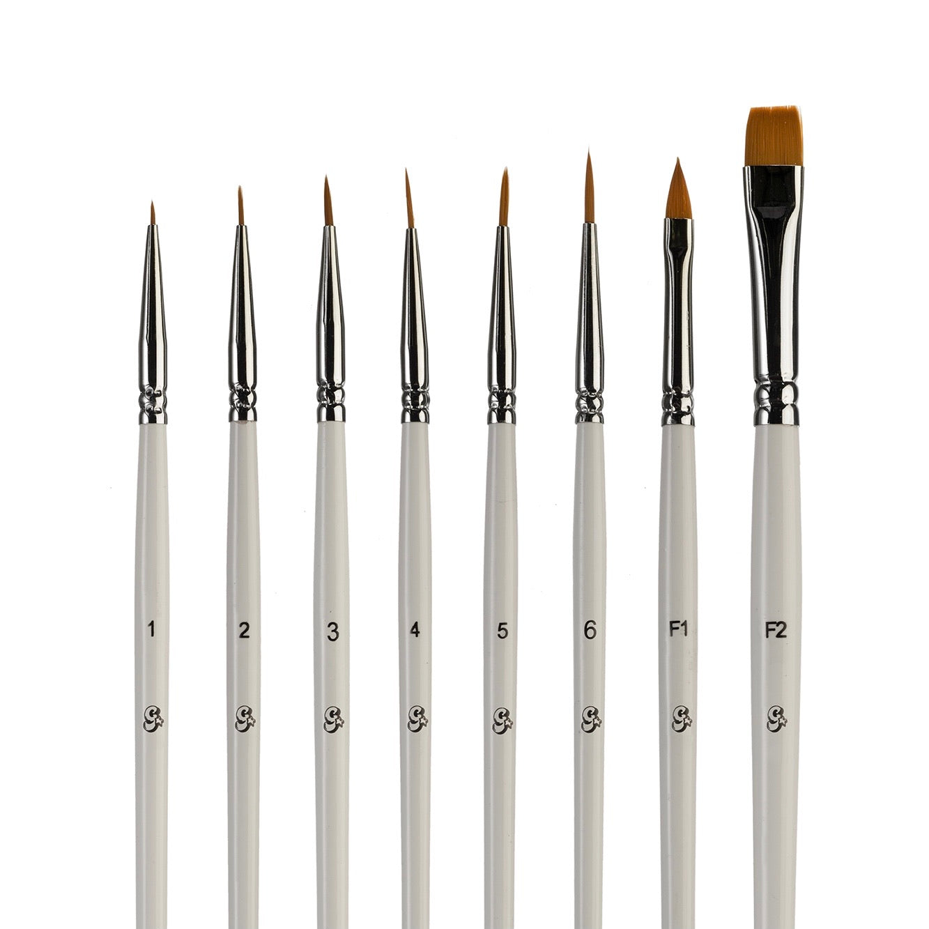 Flat Brush F2 - Glisten Cosmetics