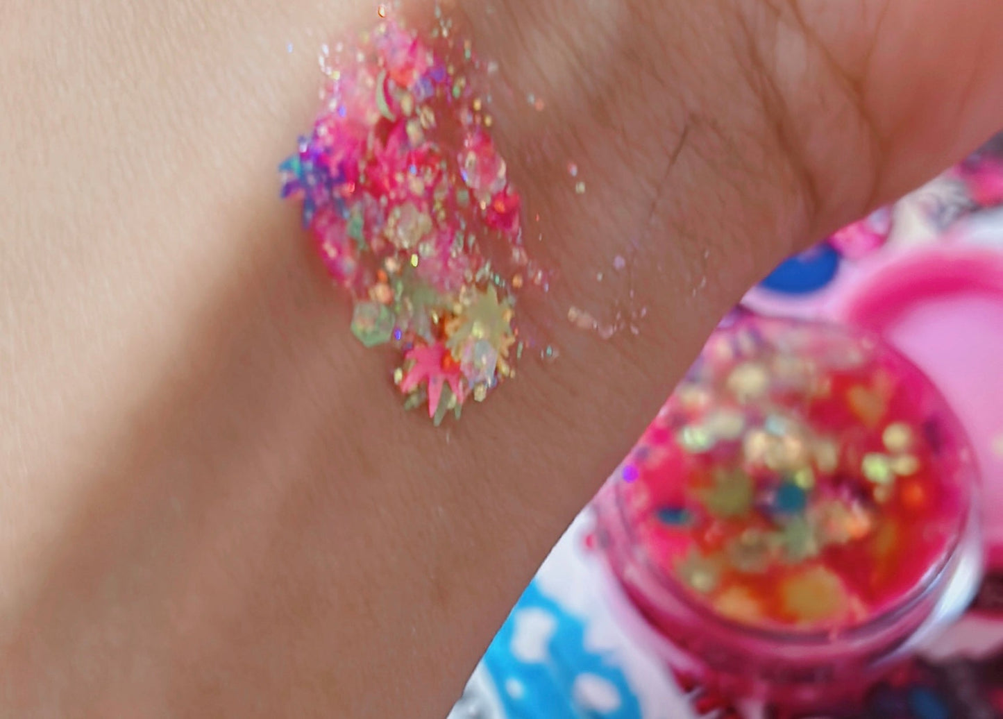 Inked Doll Cosmetics - Kaleidoscope 420 Glitter Gel