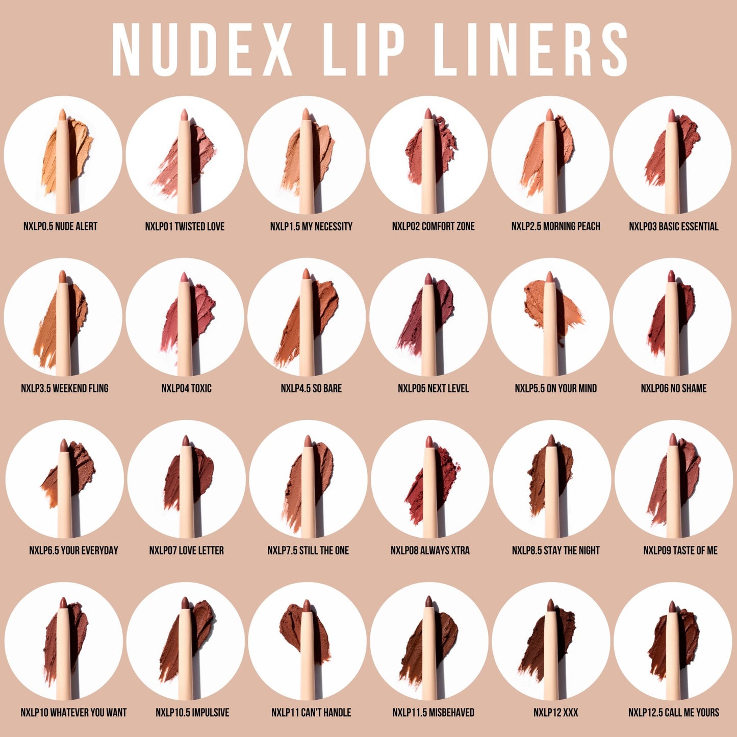 Nude X Lip Liner PR Box
