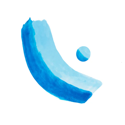 Glisten Cosmetics - Split Liner - Slushie (UV Blue) - Large (10g)