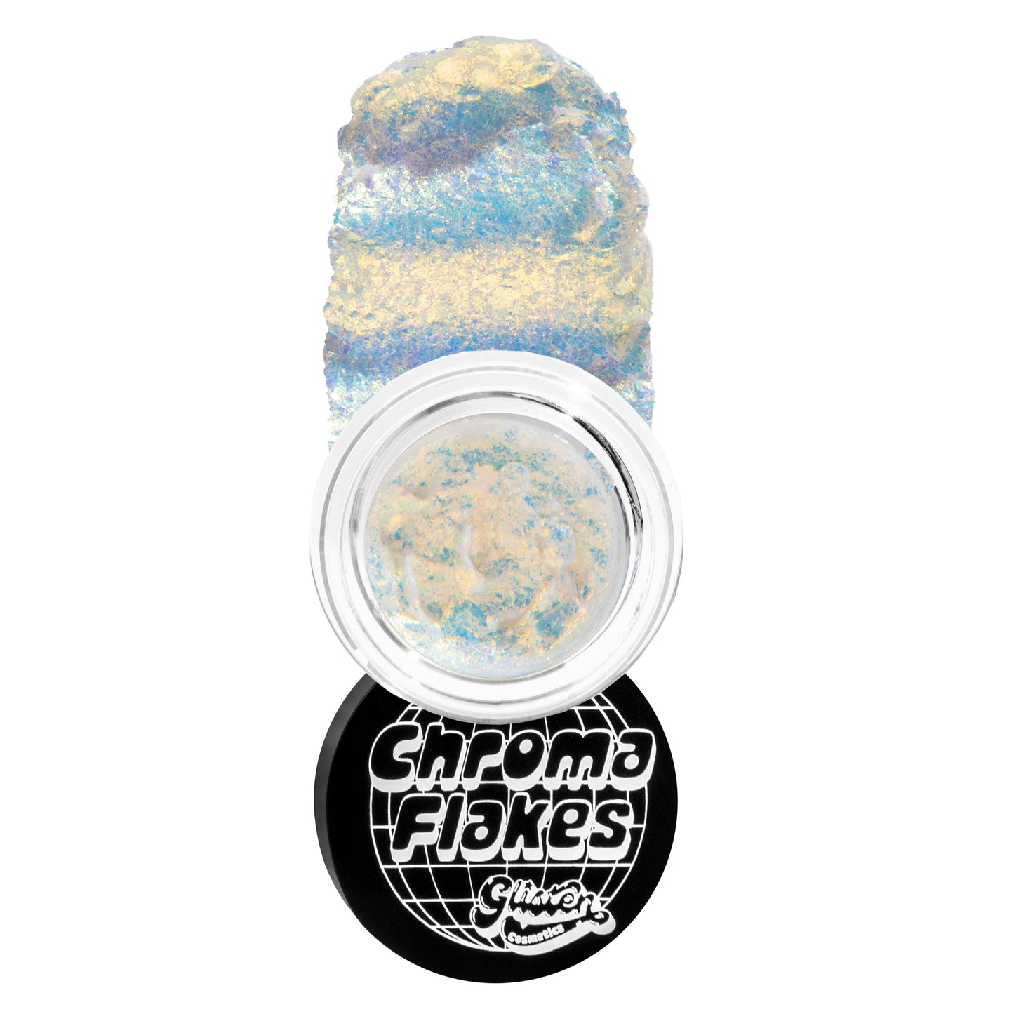 Stardust Chroma Flakes (Gold/Blue White) - Duochrome Pigment - Glisten Cosmetics